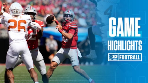 Texas at Ohio State | HIGHLIGHTS | Big Ten Football | 08/30/2025