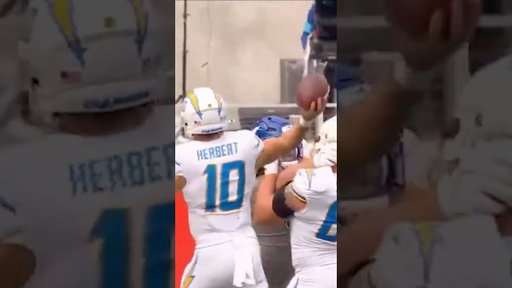 Tom Brady says Justin Herbert threw a “meatball sub”