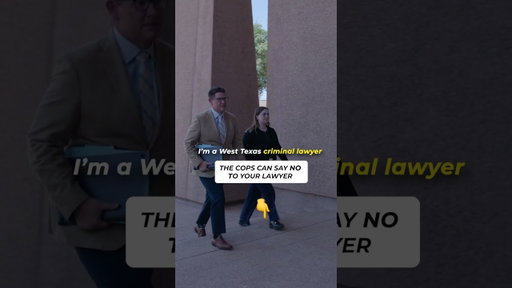 Your Lawyer Could Be Right There… And Police Can Still Question You