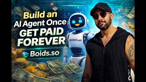 Build an AI Agent Once, Get Paid Forever — Boids.so