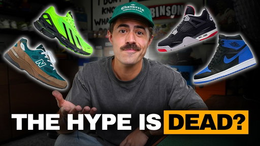 Sneakers aren't selling... And that's a good thing