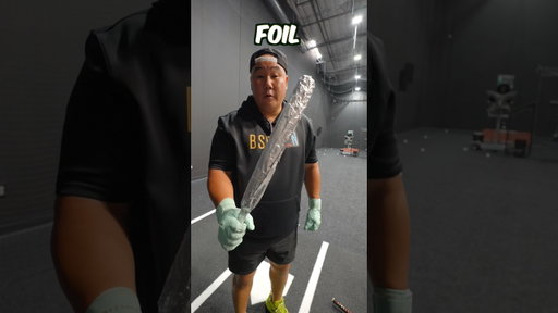 Aluminum Foil vs Baseball