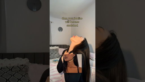 Easy exercises to glow up ✨#posture #techneck