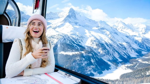Bernina Express – The World’s Most Beautiful Train Ride! Italy to Switzerland