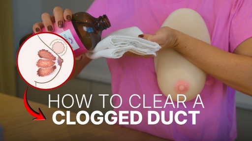 How to Clear Clogged Milk Ducts | Castor Oil Hack That Keeps Breastfeeding Mothers Pumping Through