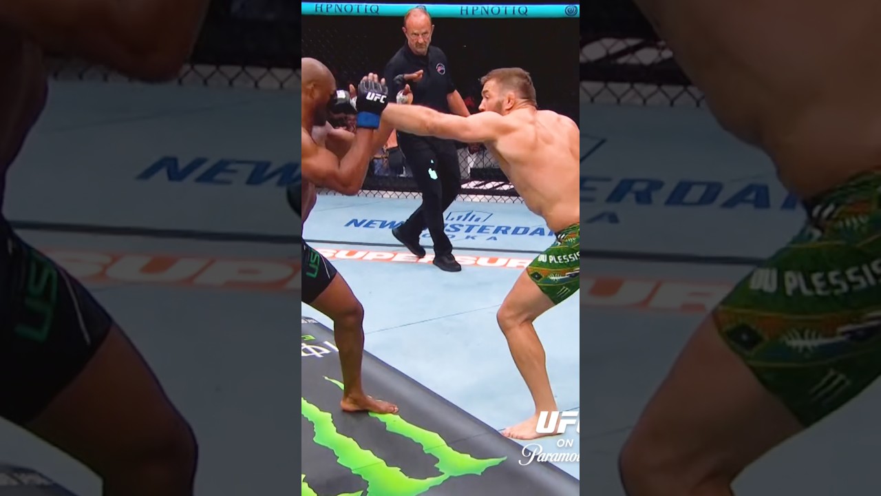 STATEMENT MADE 😳 Dricus Du Plessis gets the UD win over Kamaru Usman at #UFCOKC.