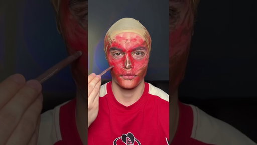 Turning myself into Vecna #vecna #strangerthings #makeuptutorial