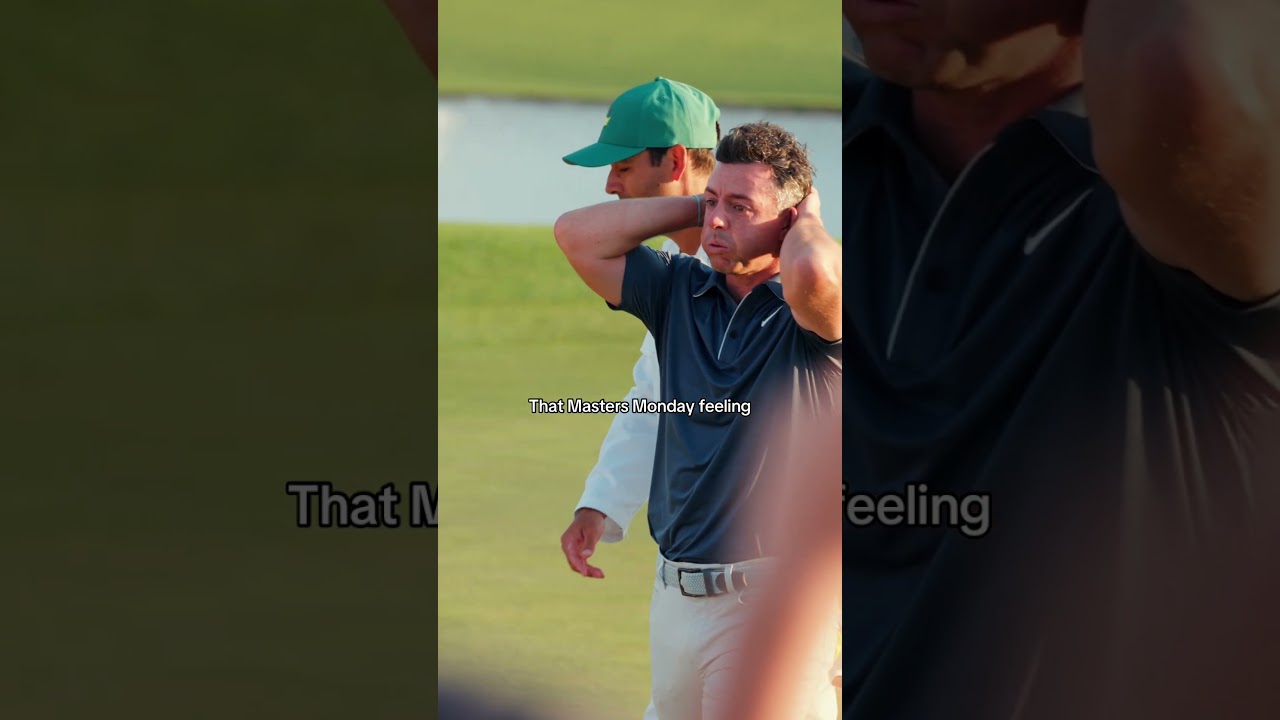 Welcome back. It's Masters week. #themasters