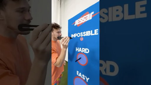 Impossible Knife Throw!