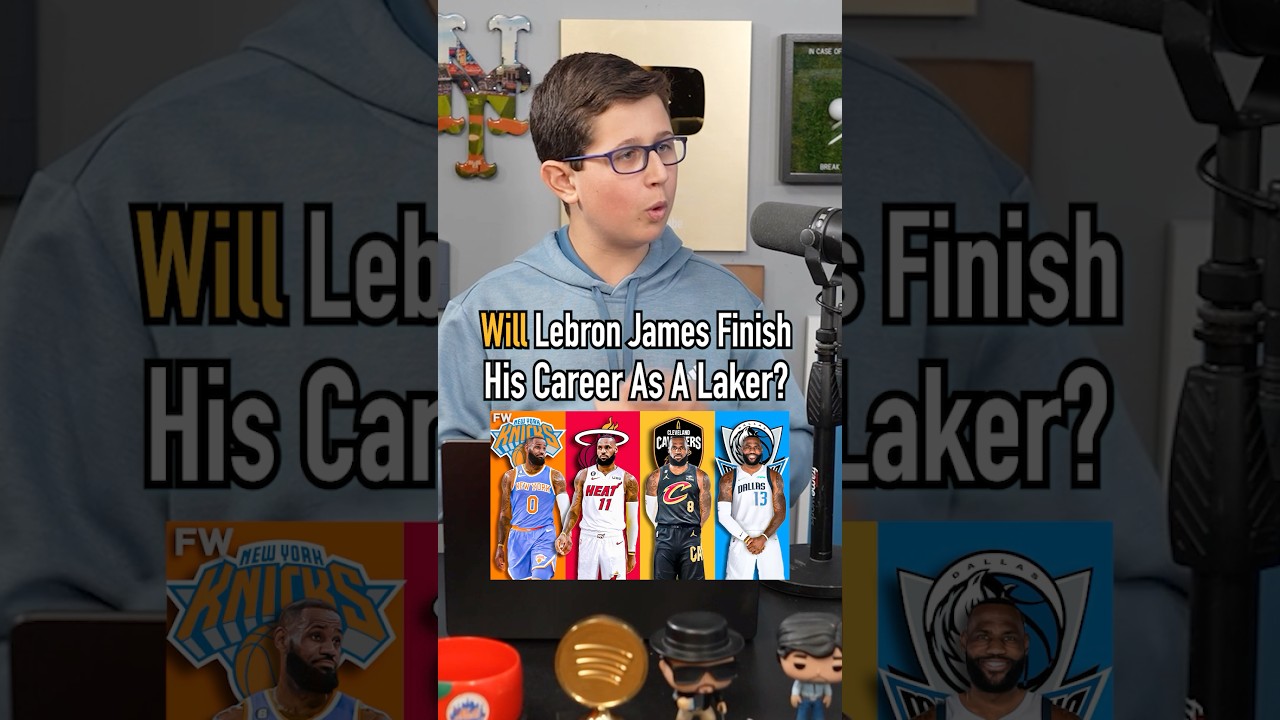 WILL LEBRON JAMES FINISH HIS CAREER AS A LAKER? #shorts #nba #basketball #lakers #lebronjames