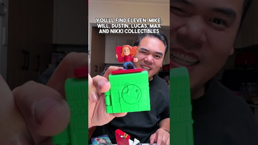 Unboxing entire (10) #mcdonalds @mcdonaldsaustralia  x @NetflixANZ  @strangerthings #happymealtoys