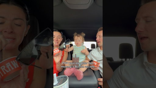 Looks like her dad, sounds like her mom…