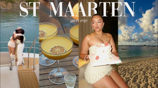 sint maarten vlog ✨birthday, beach clubs, airbnb tour, excursions, & more