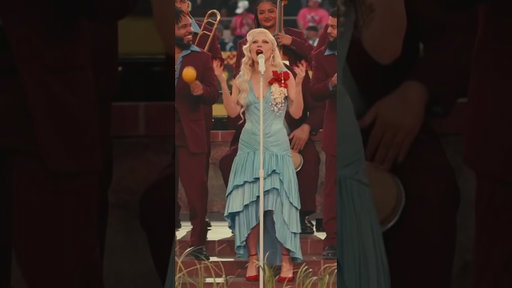Lady Gaga makes surprise appearance at Bad Bunny's Super Bowl LX Halftime show #shorts