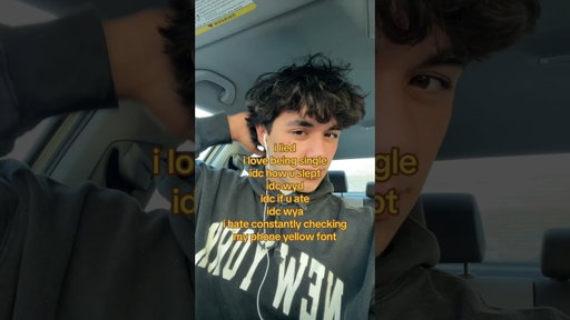 i lied