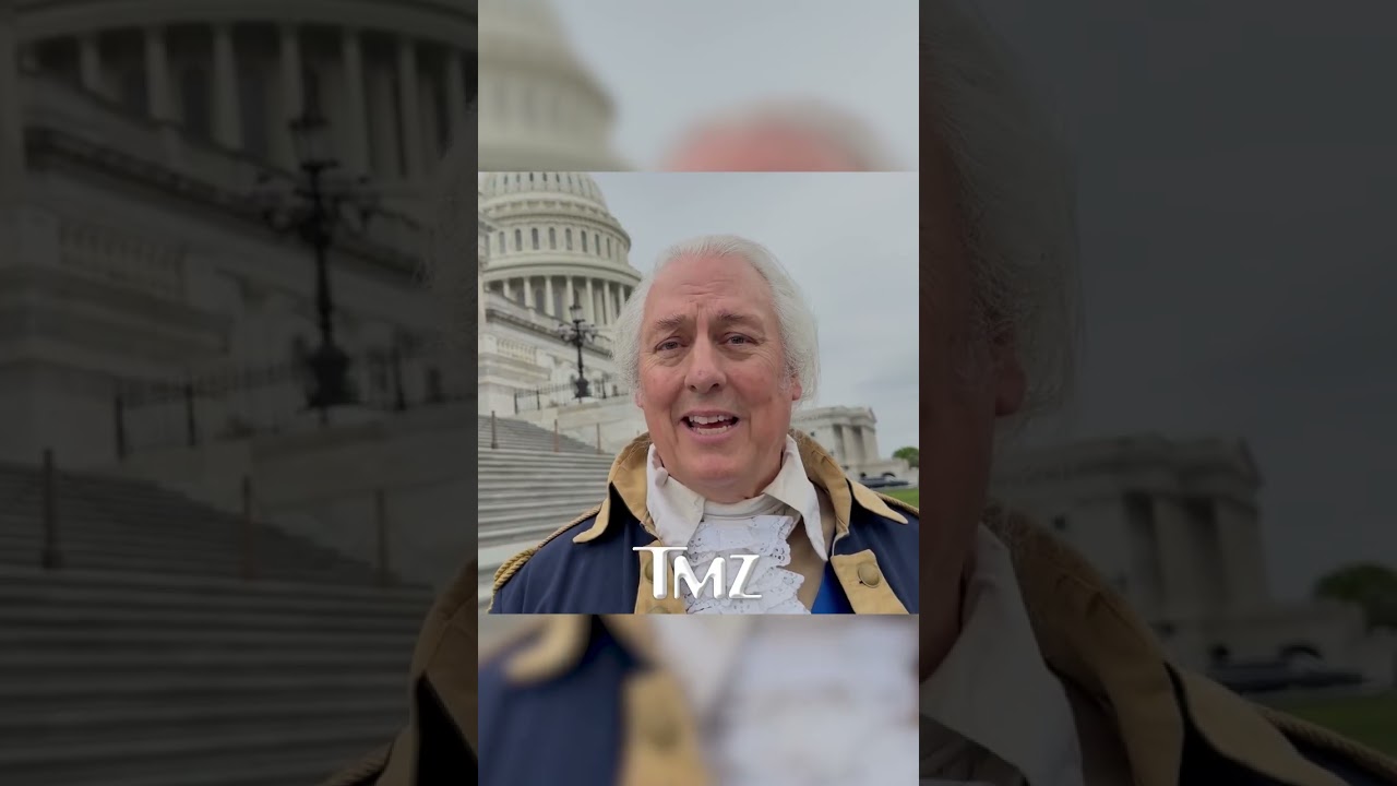 George Washington at Capitol for King Charles' Speech, All About Freedom