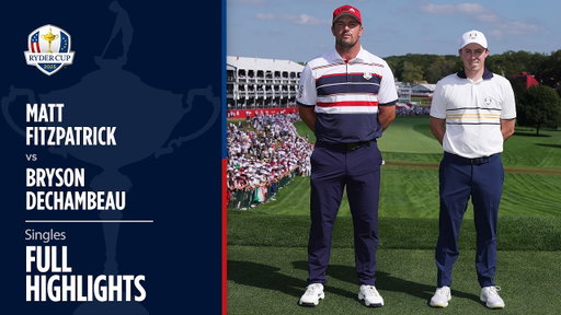 Fitzpatrick vs DeChambeau | Singles | Full Highlights | 2025 Ryder Cup
