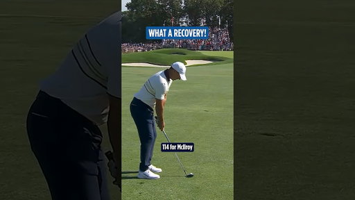 McIlroy's putt to WIN the hole! 🤩