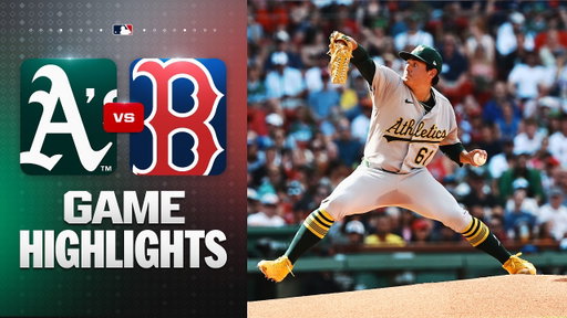 Athletics vs. Red Sox Game Highlights (8/8/26) | MLB Highlights