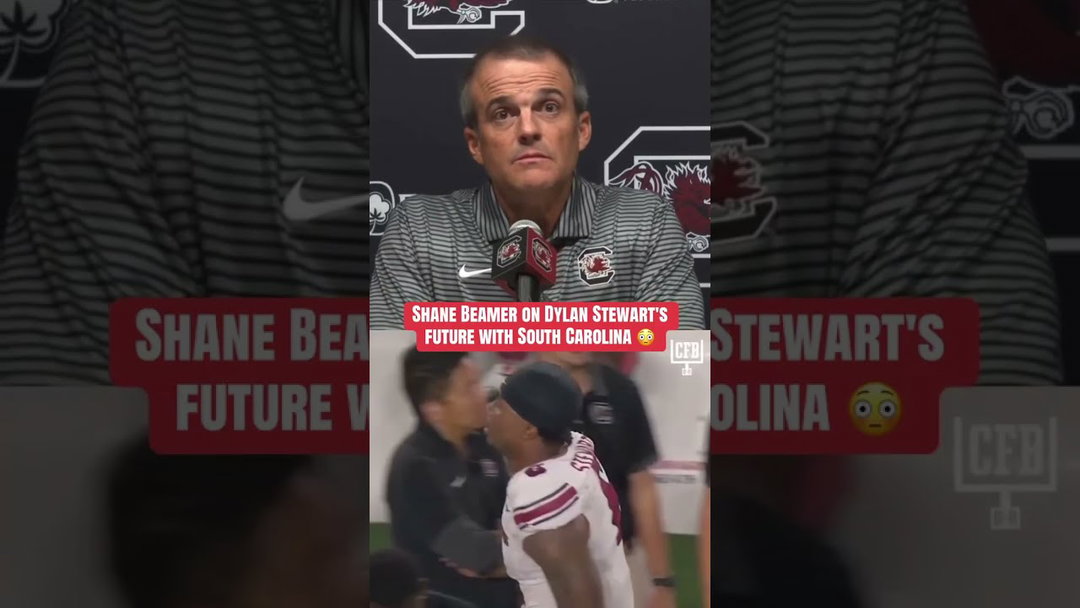 Shane Beamer spoke on Dylan Stewart after he was suspended one game for throwing a punch 👀