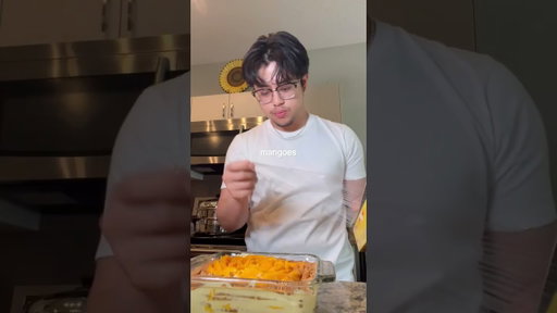 I can eat Mango float Everyday. 🥭🤤.  #mangofloat #Dessert #Filipinofood