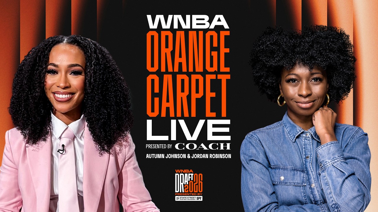 2026 WNBA Draft Orange Carpet presented by COACH