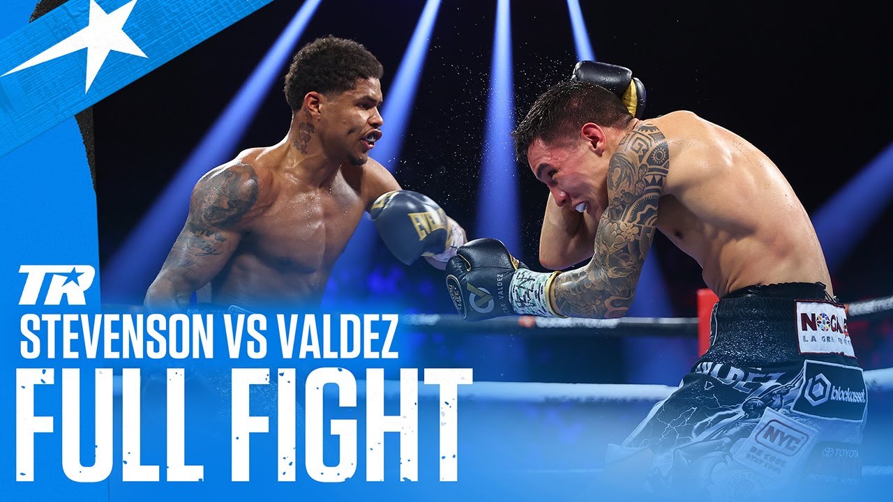 Oscar Valdez vs Shakur Stevenson | Full Fight