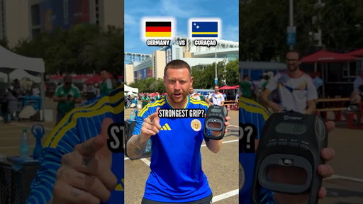 World Cup Grip Strength Challenge ⚽️💪🏼🇩🇪🇨🇼  #AD