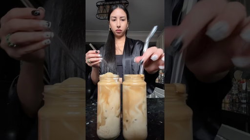nothing hits like a homemade iced coffee 💫