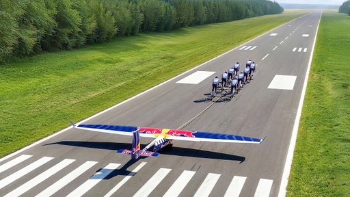 Attempting to LAUNCH a Plane with BIKES
