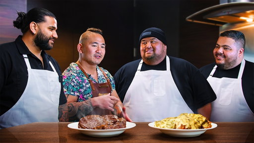 Samoan Tries American BBQ in America for the First Time...