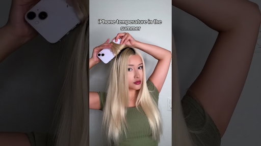 Who needs hot tools when my phone is basically a curling iron? 😭🔥📱#Funny #Humor #Phone #relatable
