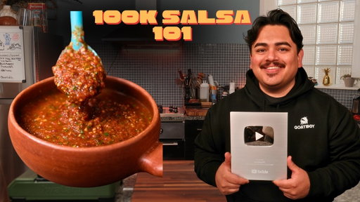 Molcajete Tomatillo Salsa | 100K Subscriber Special