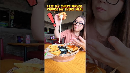 I Let My Chili's Server Choose My Entire Meal