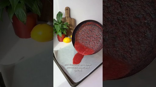 3 Ingredient Fruit Roll-Ups for Kids #fruitrollups #snacks #easyrecipes #shorts