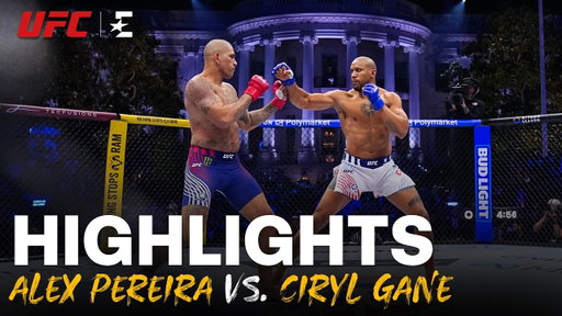 ALEX PEREIRA 🆚 CIRYL GANE | Highlights | UFC Freedom 250 | White House | Co-Main Event