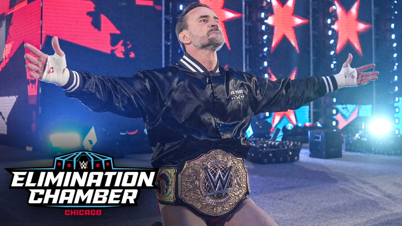 CM Punk makes Michael Jordan-inspired entrance in Chicago: Elimination Chamber 2026 highlights