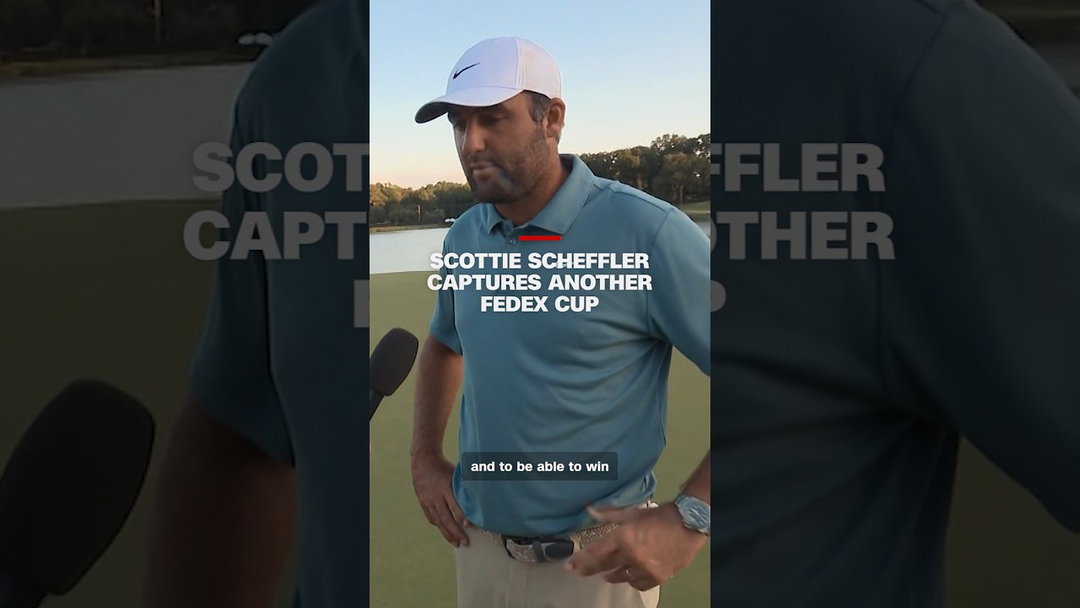 Scottie Scheffler captures another FedEx Cup