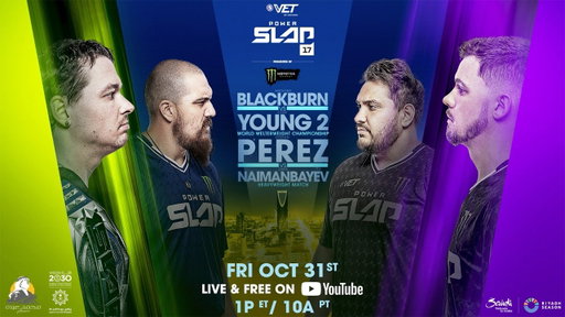 Power Slap 17: BLACKBURN vs YOUNG 2 | FAMILIAR FOES 🏆