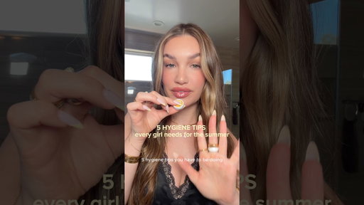 5 hygiene tips all the girls need this summer ☀️✨ #hygienetips #hygieneproducts #hygiene