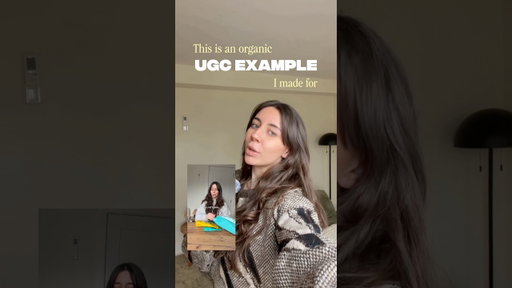 Organic #ugcexample for the woobles! #ugccreator