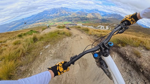 Downhill is TOUGH with the Redbull Hardline Crew!