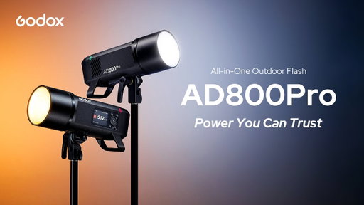 Introducin﻿g Godox AD800Pro All-in-One Outdoor Flash