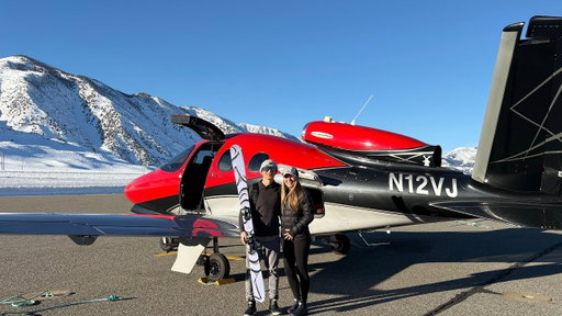 Cirrus Vision Jet Flight Vlog! Low Visibility Takeoff to Mammoth Arrival!