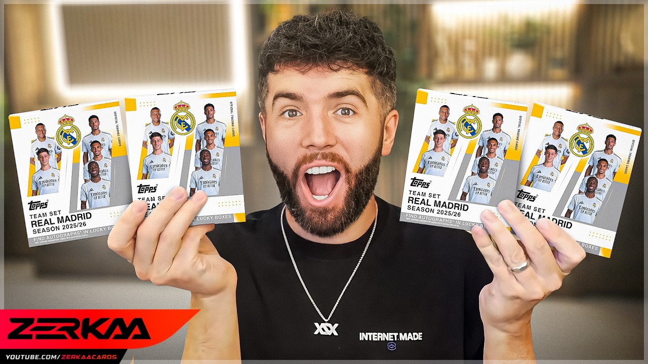 I Opened 4 Real Madrid *ONLY* Boxes...