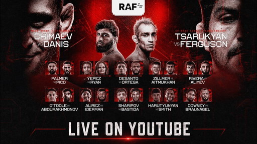 RAF 10 *LIVE* | Khamzat vs Danis | Real American Freestyle wrestling