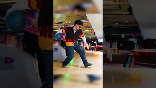 Italian Bach channels his inner Pete Weber 🎳