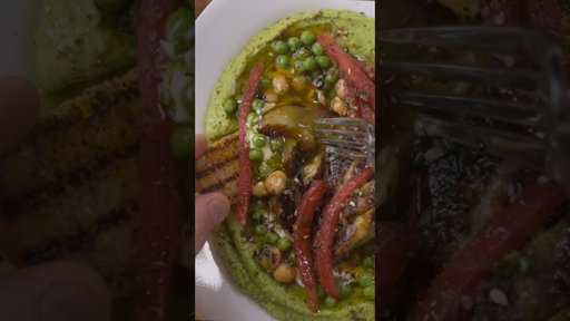 Smoked Pea Hummus