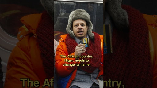 Niger needs to change its name, you can't be one G away from the N word!! Ft. Eric Andre #nyc #funny