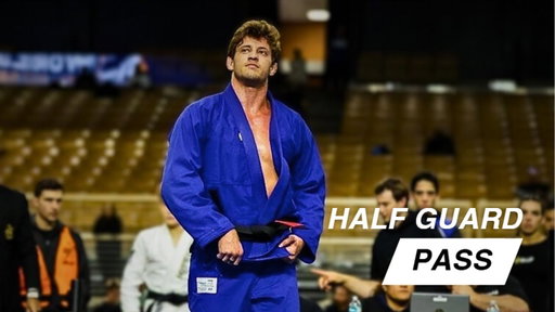 Loop Choke from Knee Cut & Half Guard